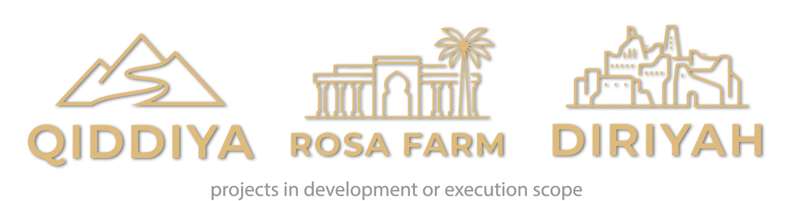 Proyectos en Arabia Saudí: Rosa Farm, Qiddiya, Diriyah